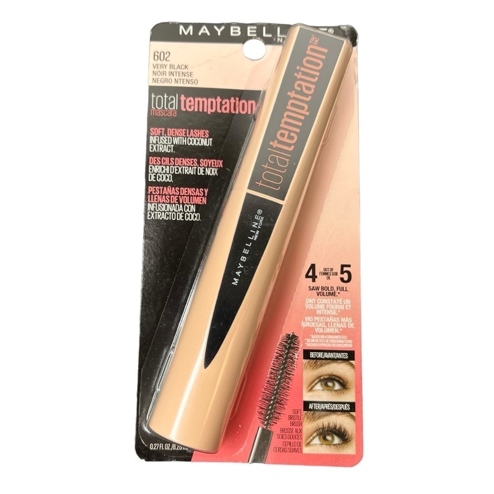 Maybelline Total Temptation Mascara 602 Very Black